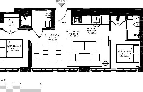 2nd image of 400 W 42nd St #23J