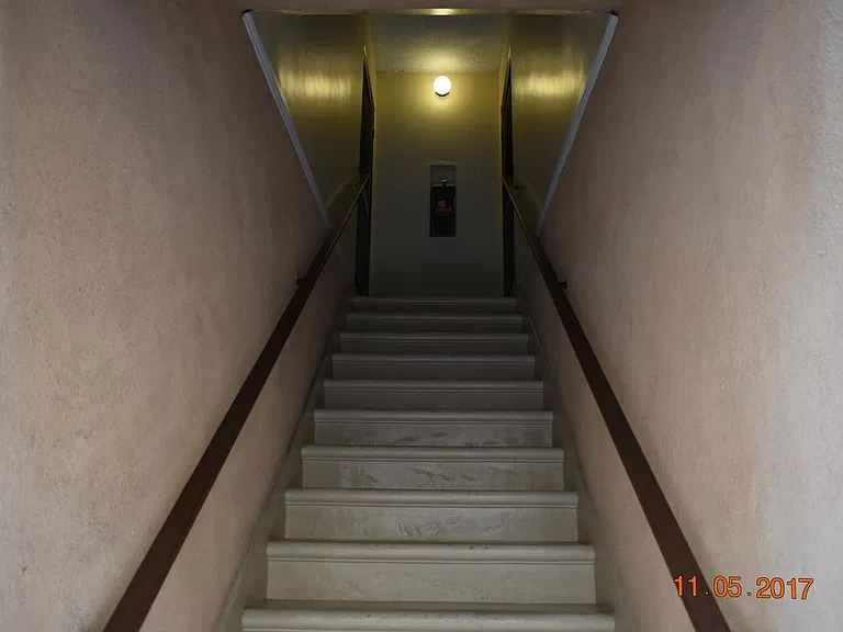 stair cases to the apt