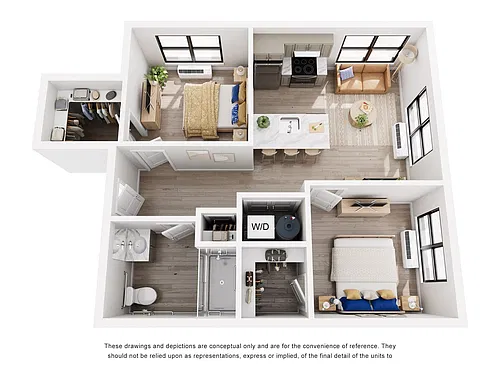 Floor plan 433B