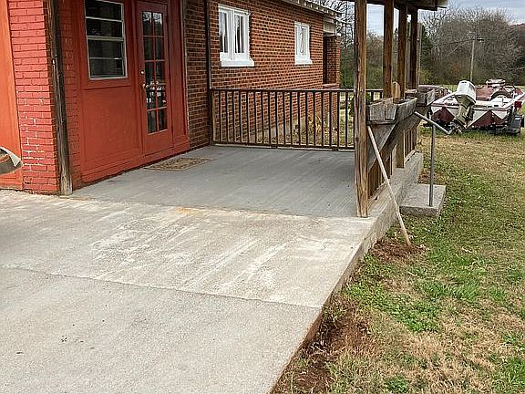 Back porch/ patio 