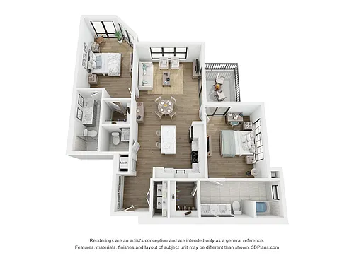 Floor plan Crescent