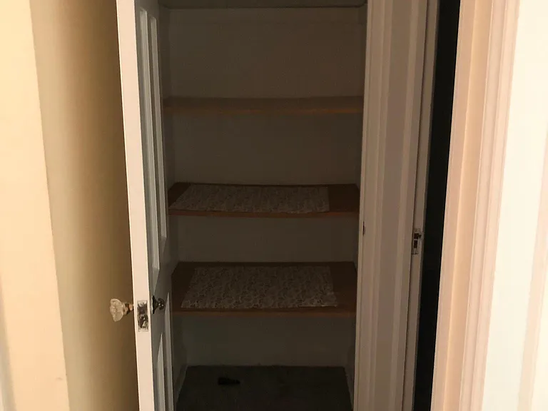 upstairs linen closet
