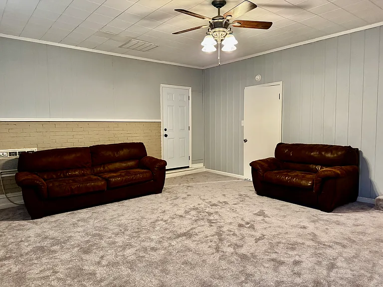Leather Couches included in rent