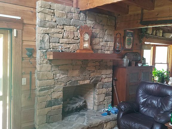 Upstairs Fireplace