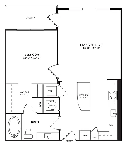 Floor plan A1