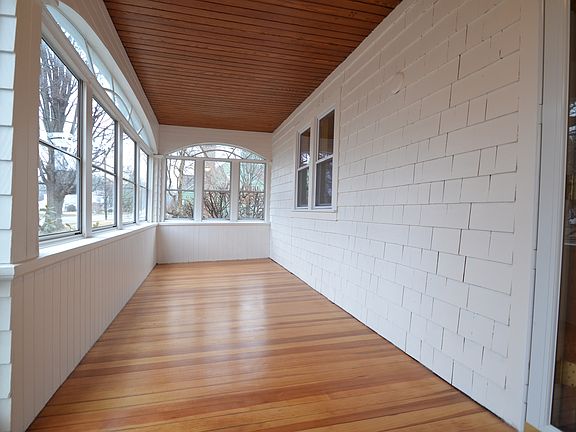 Enclosed front porch