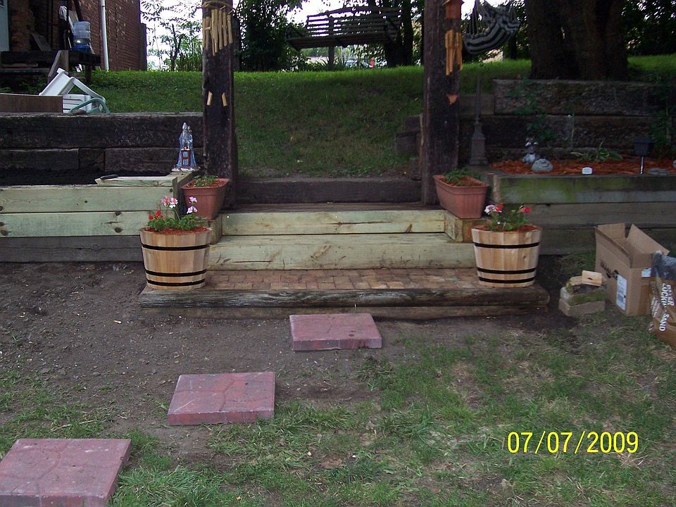 Planter & Steps