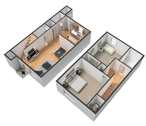Floor plan 2BR
