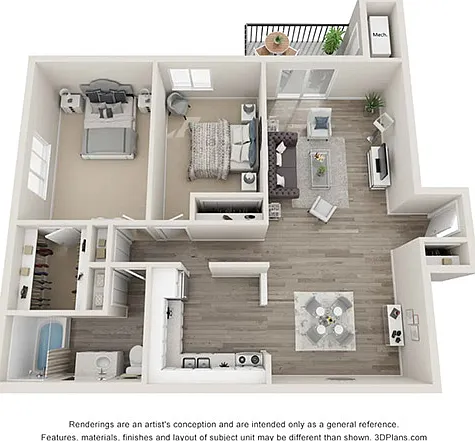 Hampton in Highland Apartments — Photo 23