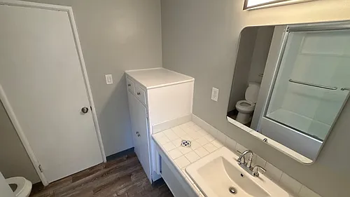 Floor plan Two Bedroom One Bathroom