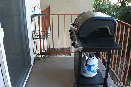 The Part of the Balcony with Living Room Access