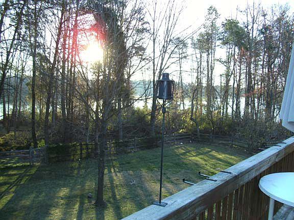sun over the lake