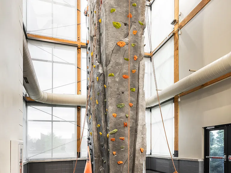 Erie Recreation Center Rock Wall