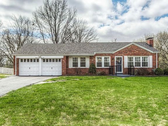 Charming Ranch features 4 sides brick and a 2 car attached garage.