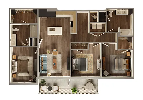 Floor plan The Arlington