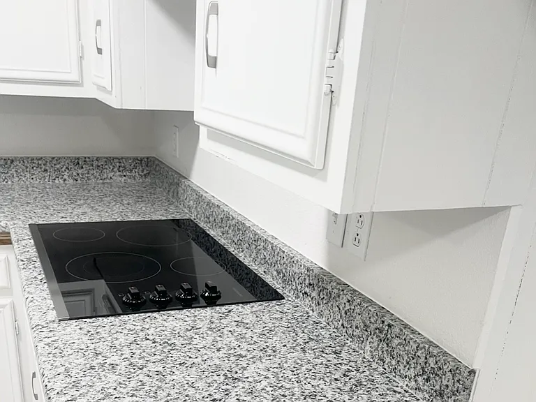 New granite countertop installed June 2026.