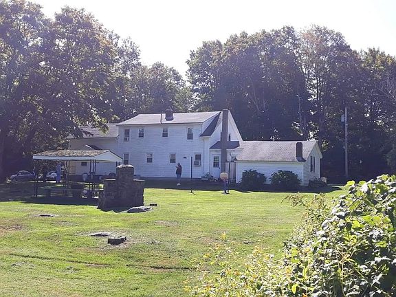 Rear of house with huge yard