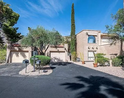 driveway and garage