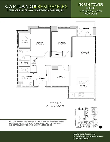 Floor plan 501