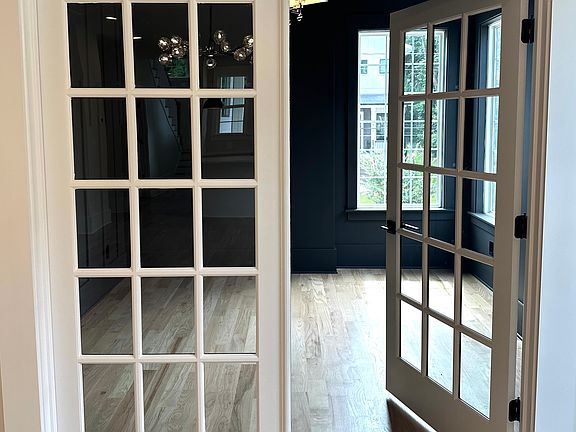 Big French doors were installed for you to have some privacy in case you consider making it your office area.