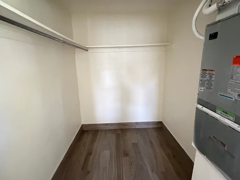 Large walk-in closet