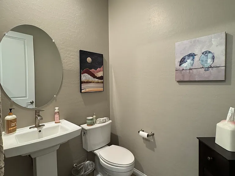 1/2 bath