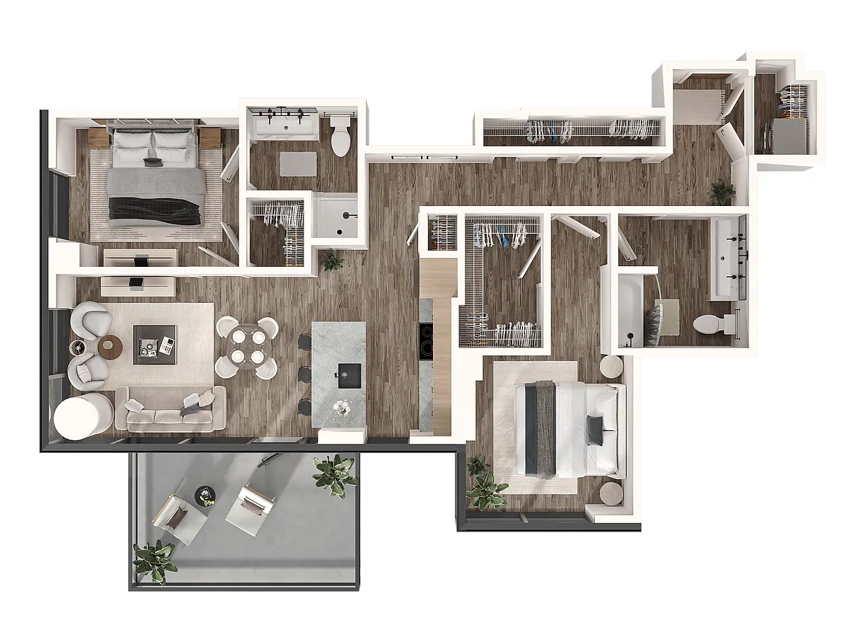 Floor plan T6