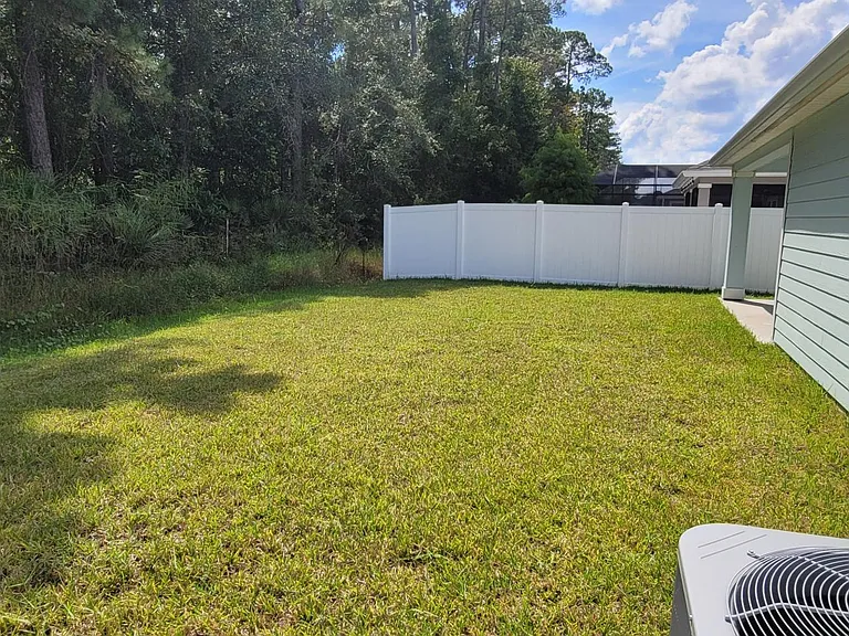 back yard