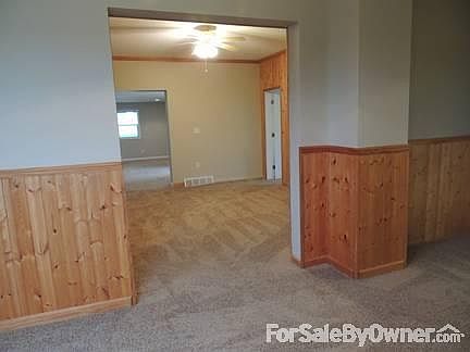 Dining room looking into the Formal living room