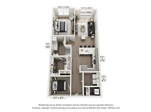 Floor plan Allegretti Style C