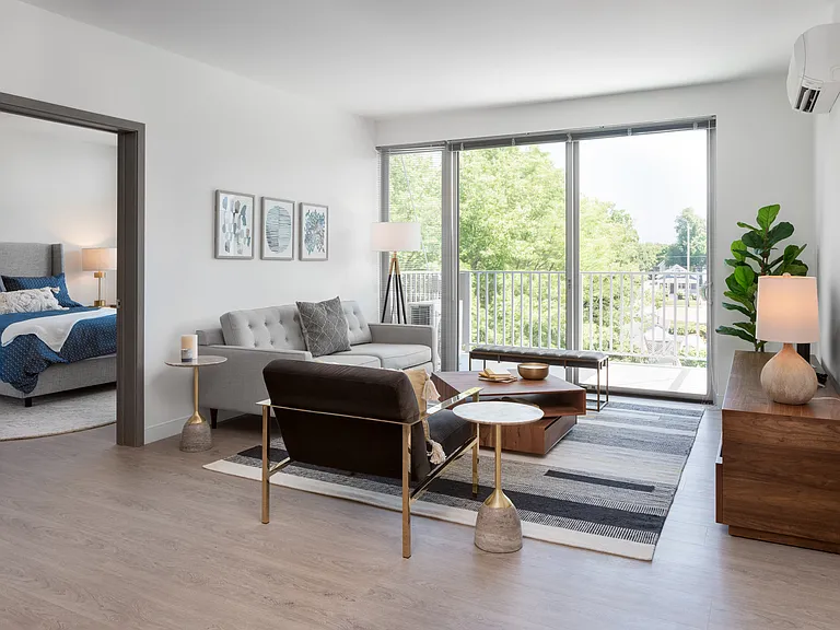 2 Bed / 2 Bath - 1,037 SF - Living Room