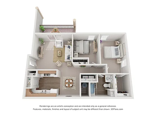 Floor plan Baldy (Affordable)
