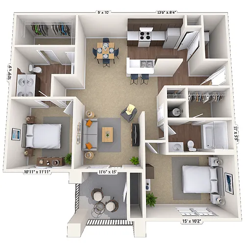 Floor plan Edison