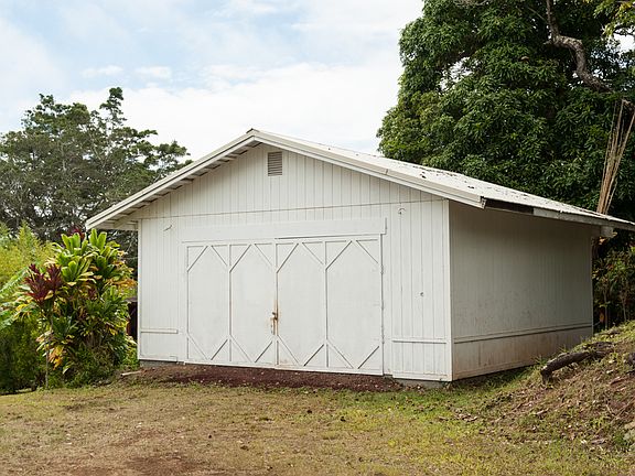 Large detached garage