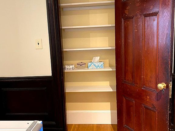 Large storage pantry in kitchen.