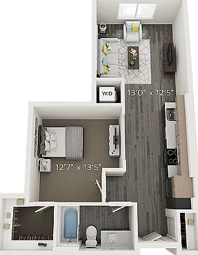 A7 Floor Plan - 3D A7 Floor Plan - 3D