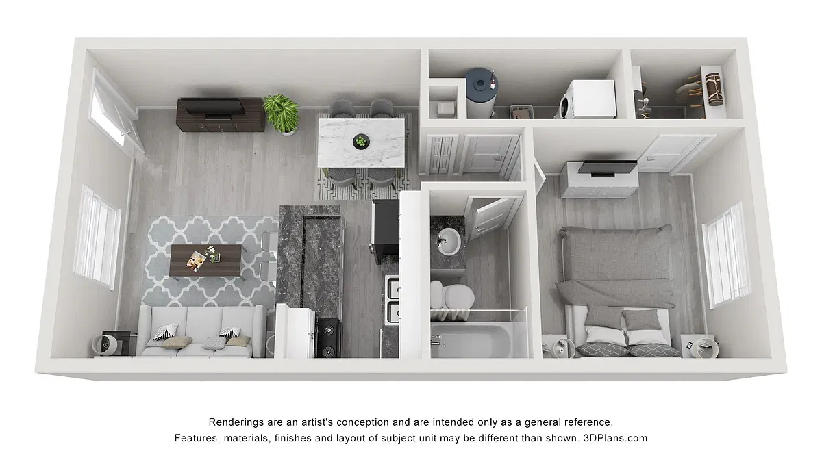 Floor plan The Chic