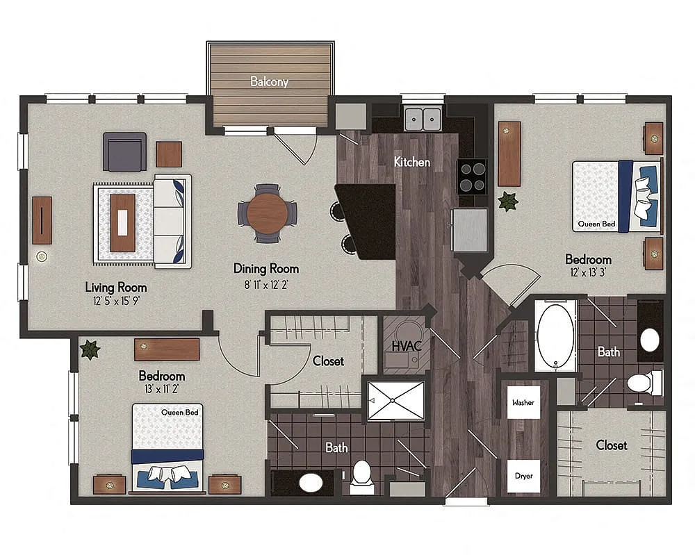 Floor plan Fontenelle