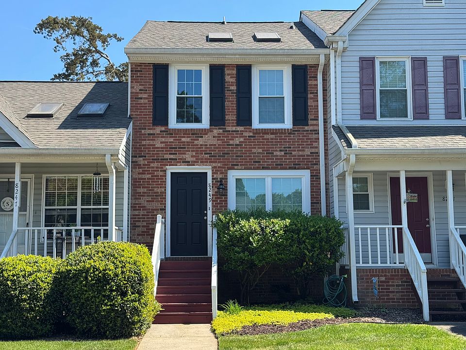 Front of townhouse