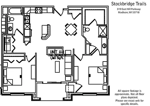 Floor plan Style H