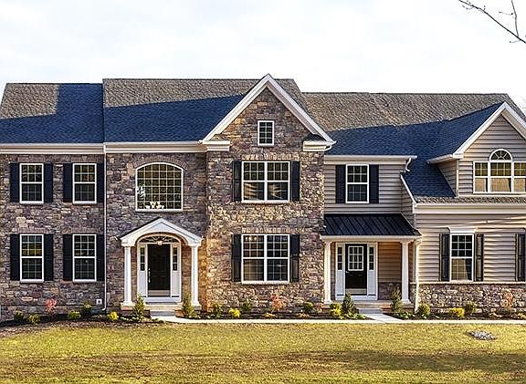 The Greenbrier Exterior Image New Home From Hallmark Homes