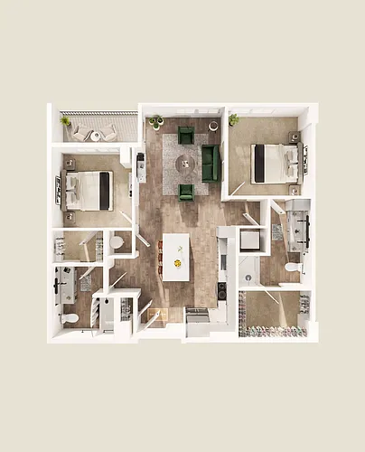 Floor plan B1