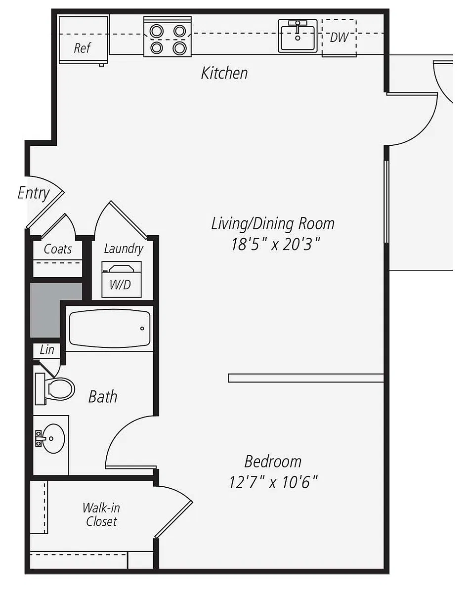 Floor plan S1-127