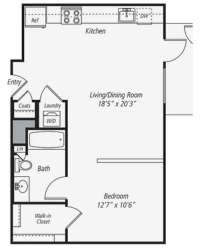 Floor plan S1-127