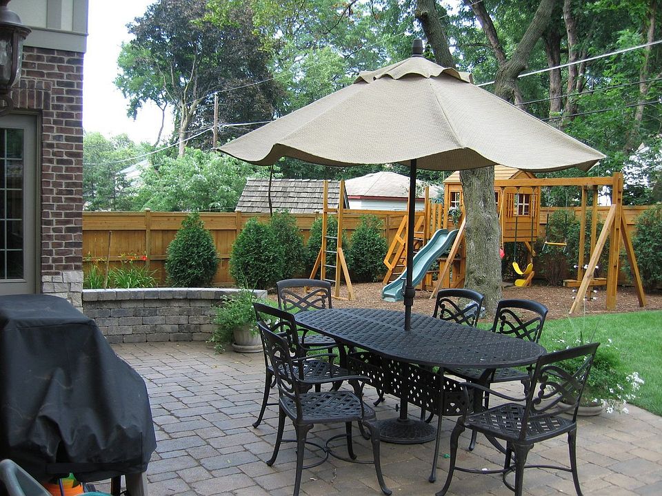 Beautiful Brick Patio