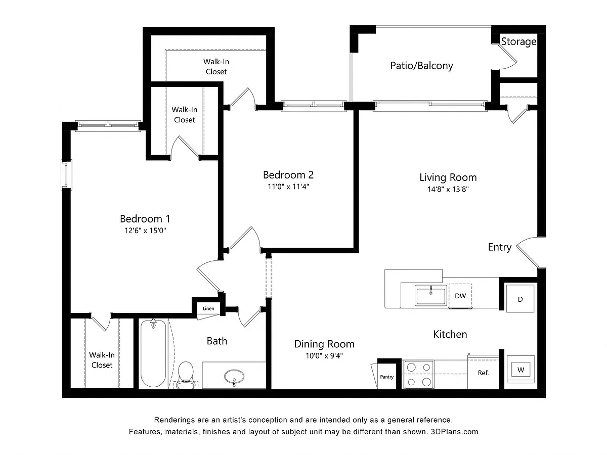 Floor plan B1R