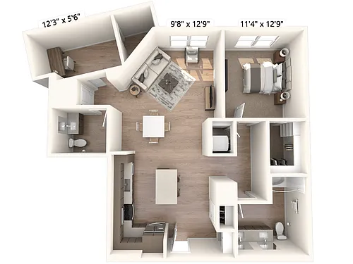 Floor plan A10D-2