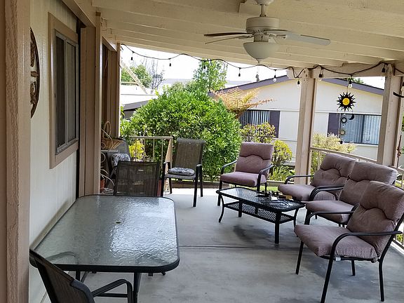 Large patio