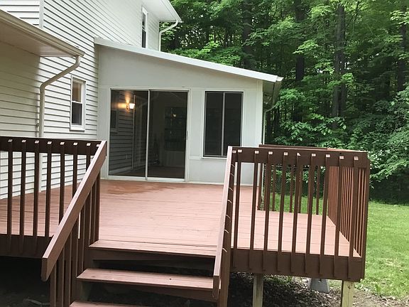 deck off patio enclosure