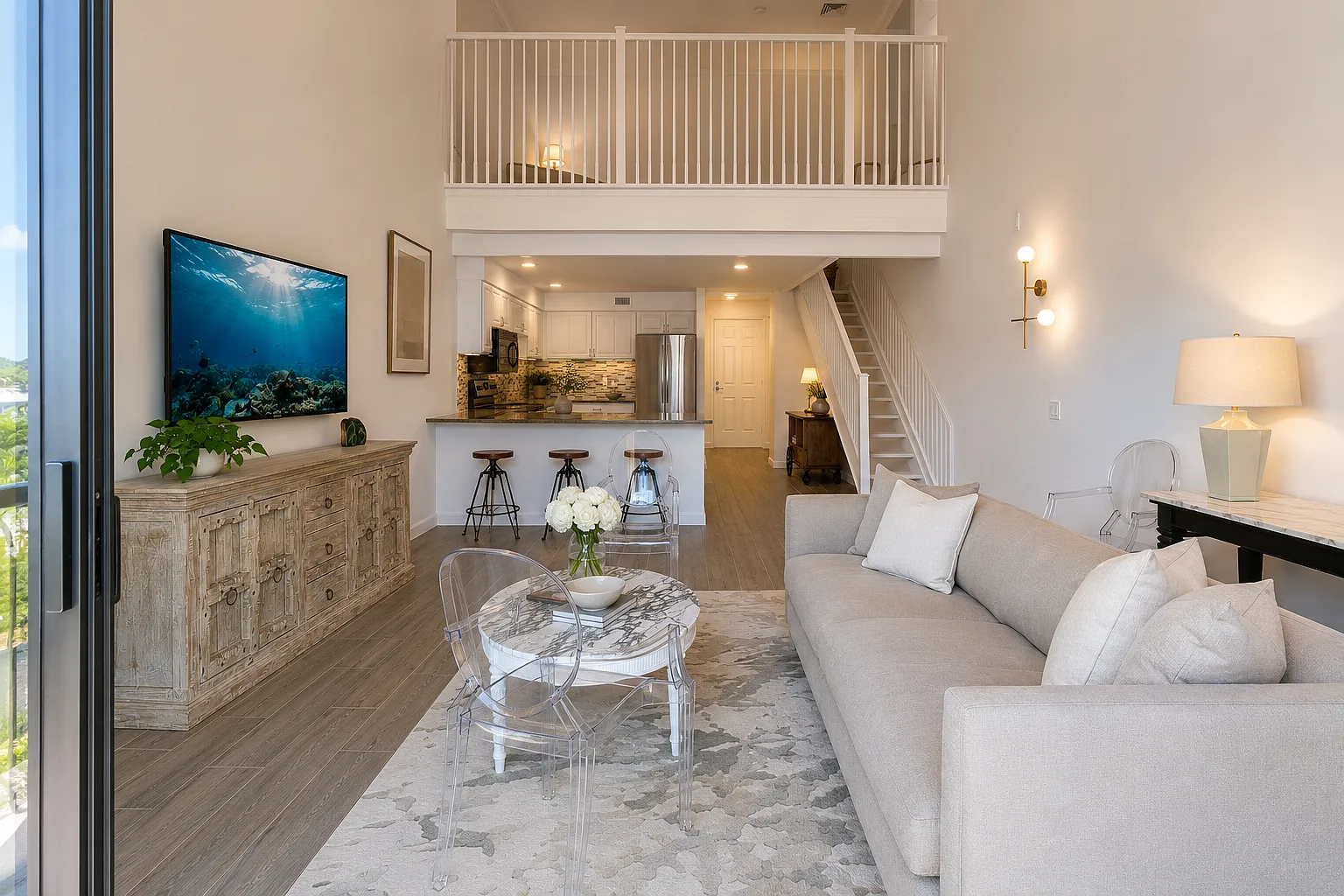 1 bed, 1.5 bath, 1184 sqft, $6,400 — Photo 2